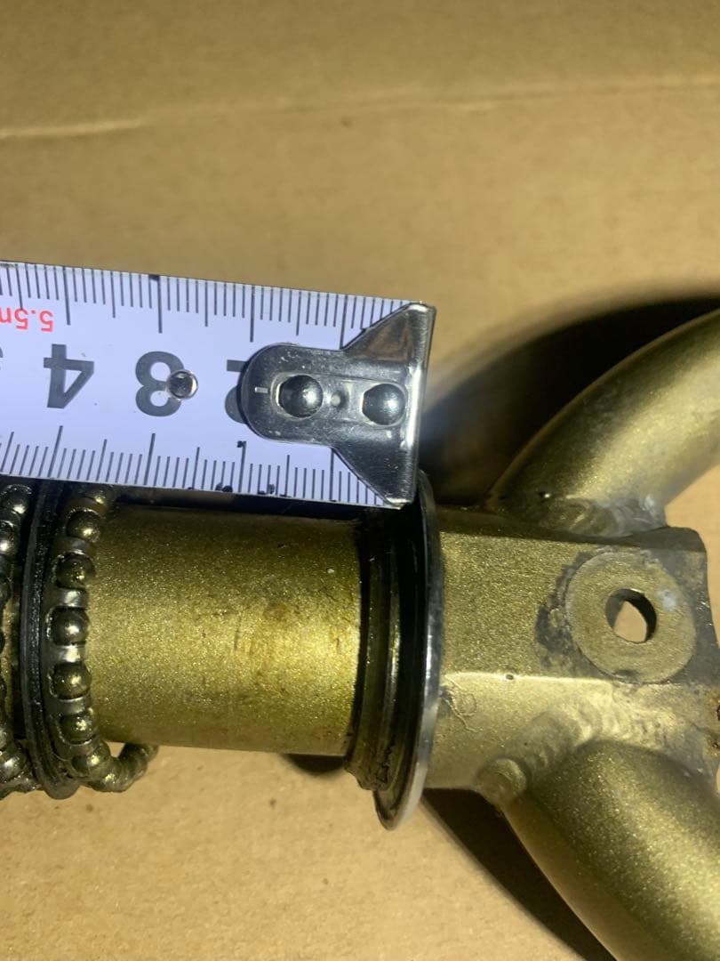 ピスト　フロントフォーク　トリック　fgfs ヘッドパーツおまけ