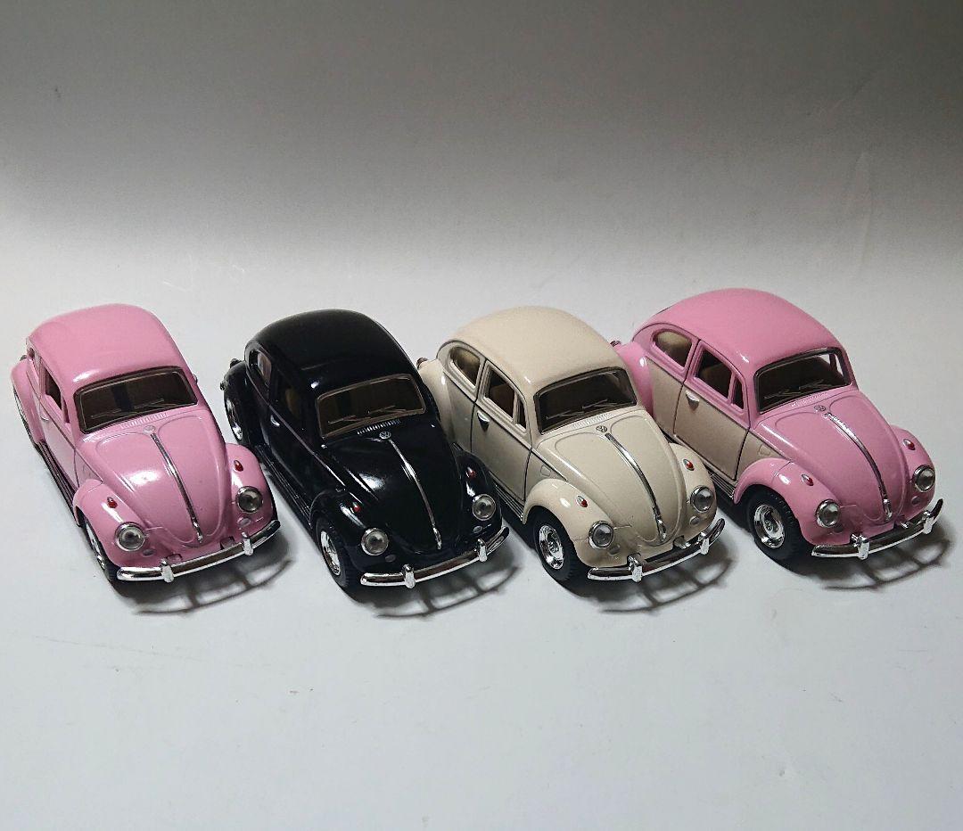 キンスマート 1/32 フォルクスワーゲンビートル4種セット 新品未使用保管品