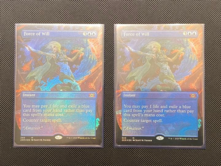 【2XM】意志の力/Force of Will【Foil】2枚セット