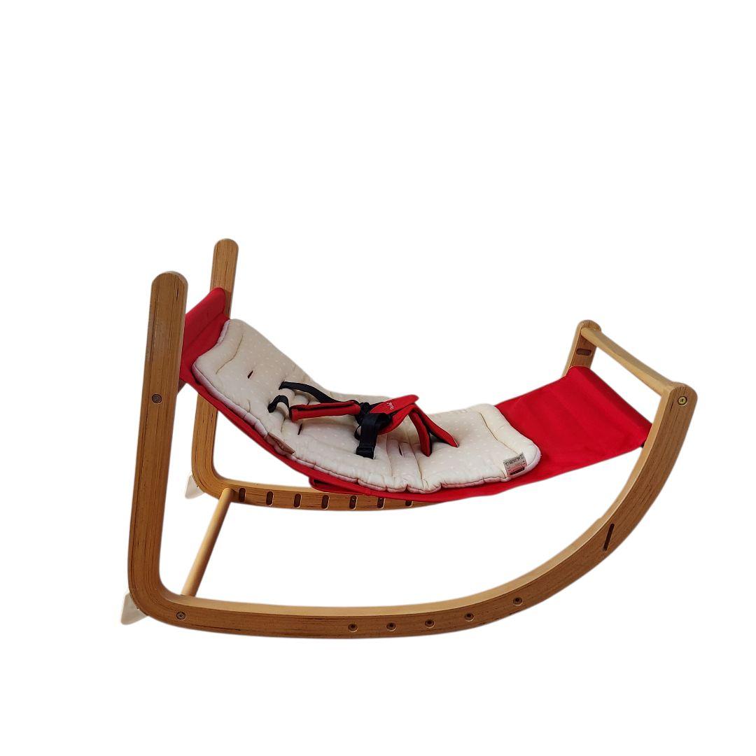 ファルスカ 　スクロール　チェア　プラス 　レッド