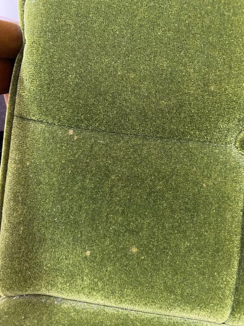 【送料込】カリモク60 Ｋチェア（モケットグリーン）