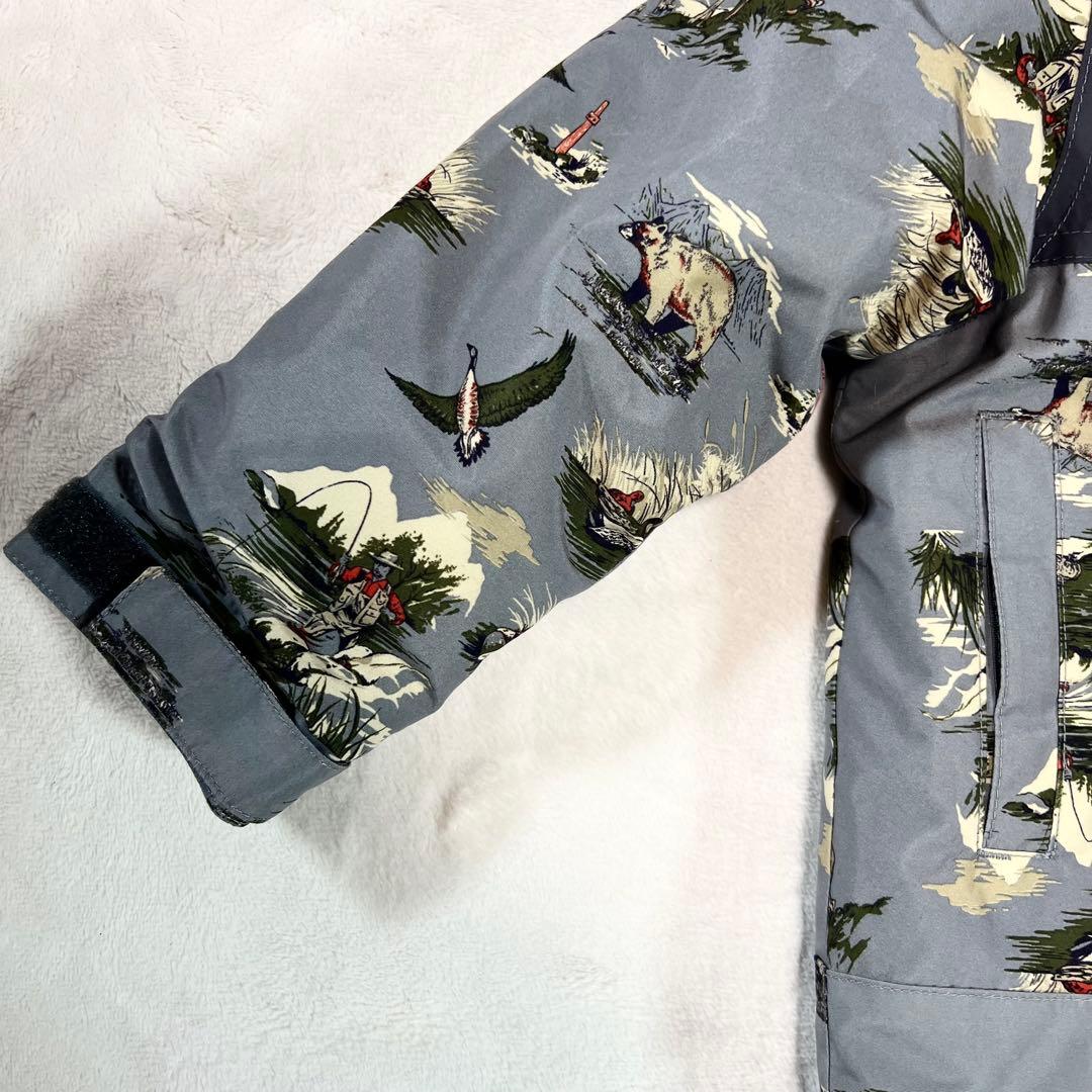 BURTON 子ども用スノーボードウェア アニマル迷彩　2T　90〜100cm