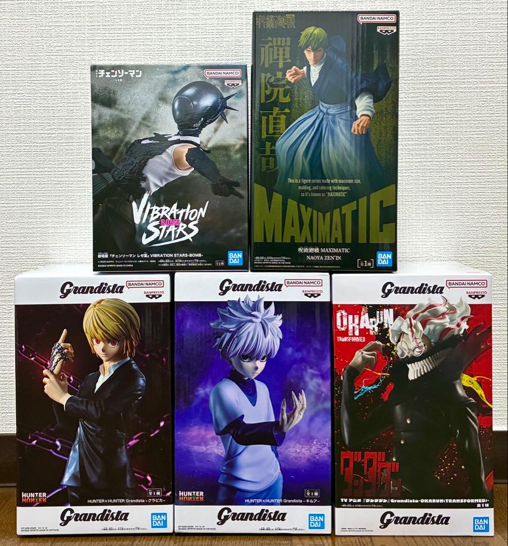 【人気アニメFigure 5種5個セット】まとめ売り\