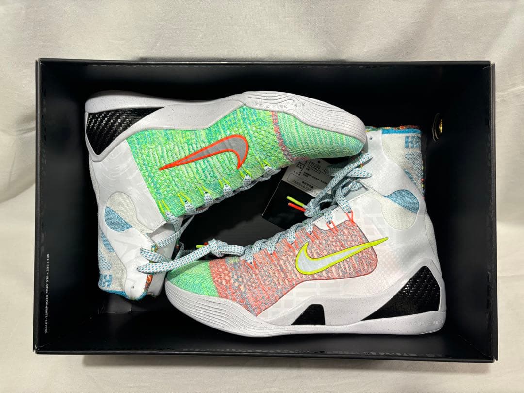 nike kobe 9 elite high protro 26.5 コービー9