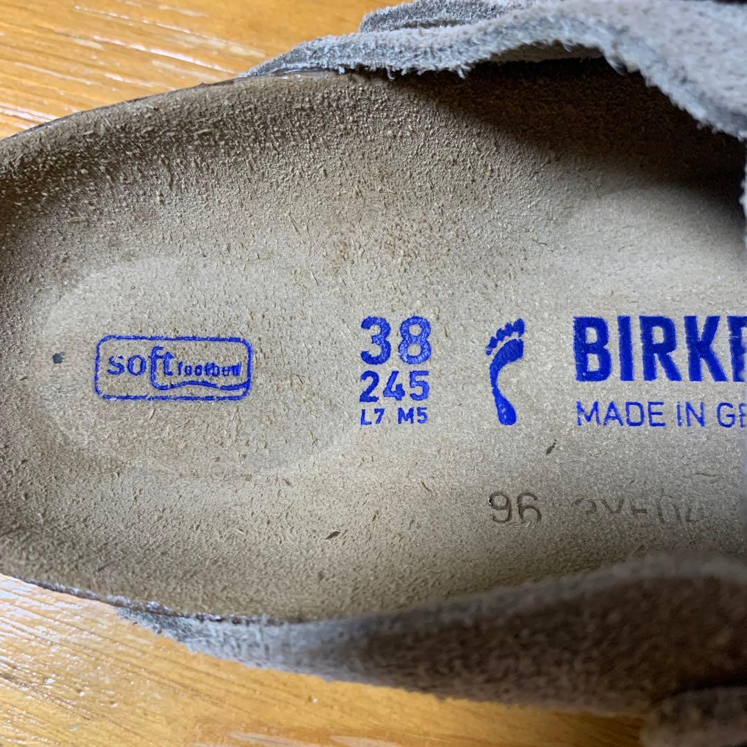 美品 ビルケンシュトック ボストン 38