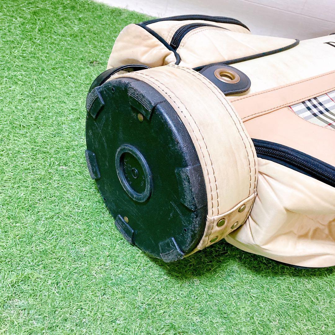 【フードなし】バーバリー　ヴィンテージ　キャディバッグ　7.5型　ノバチェック