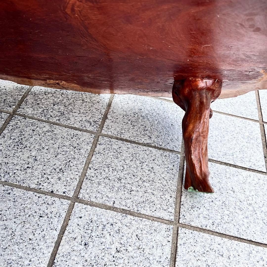 一点もの　一枚板　テーブル 茶台 花台 盆栽台 飾台 無垢 和室