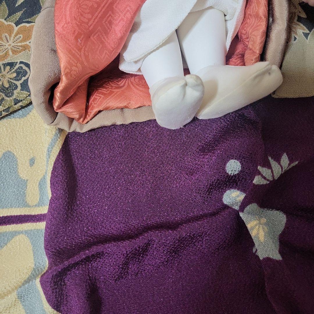 工房朋　市松人形 伝統的和服 花柄