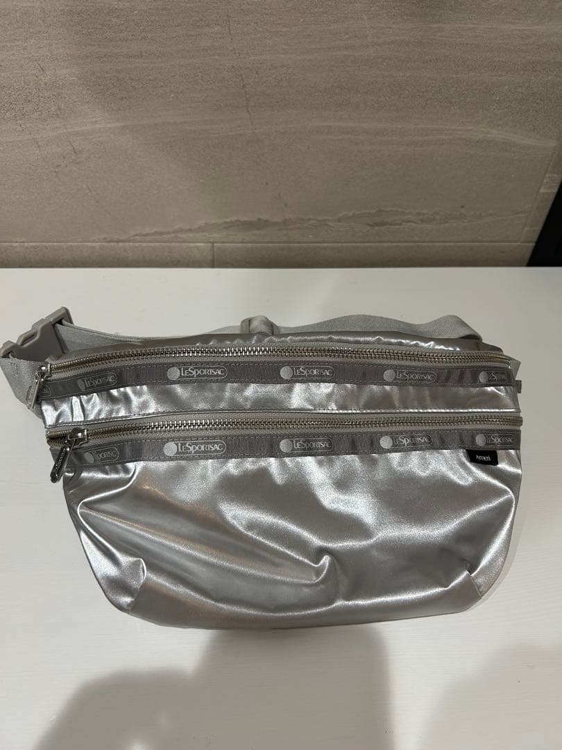 Amen シルバー ボディバッグ　レスポートサック