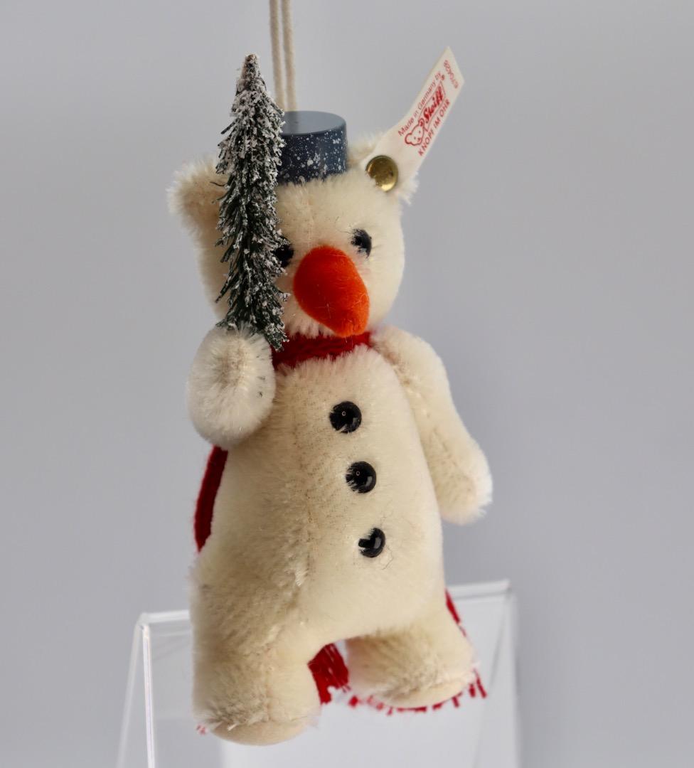 コレクション Steiff 1999 CHRISTMAS-TREE MAN WHITE