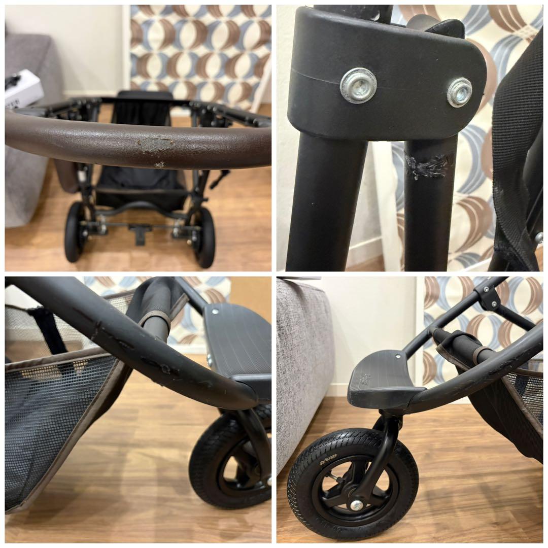 2-2⚠️専用ページ⚠️エアバギーDOME3 ペットカート　アースグレー　ラージ