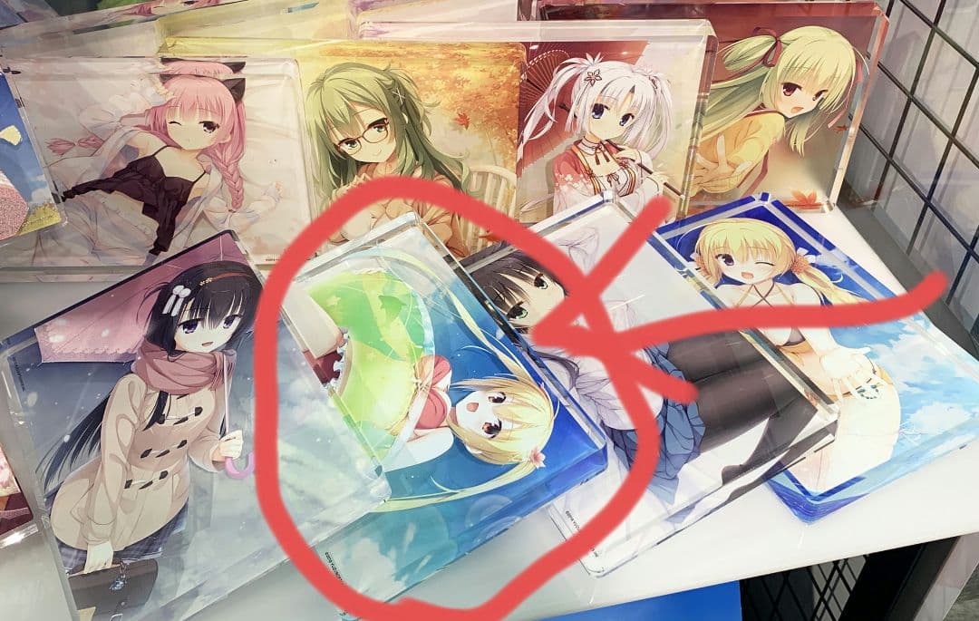 新品未開封　在原七海　アクリルブロック　RIDDLE JOKER