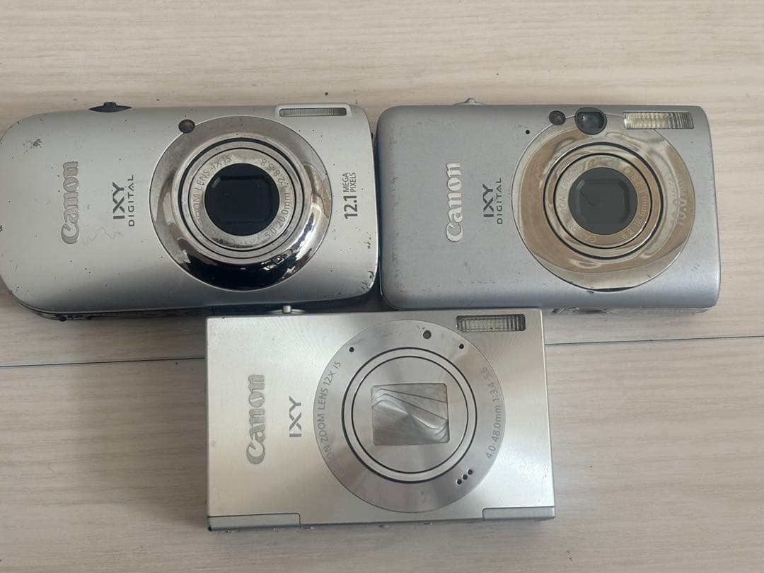 canonIXY3,canonIXY110is,canonPC13563台まとめ