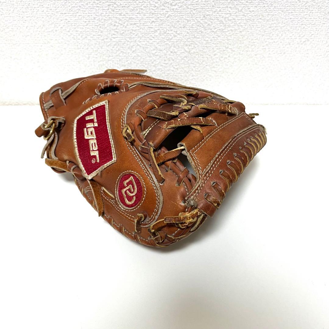 美津和タイガー 硬式用 キャッチャーミット レザー