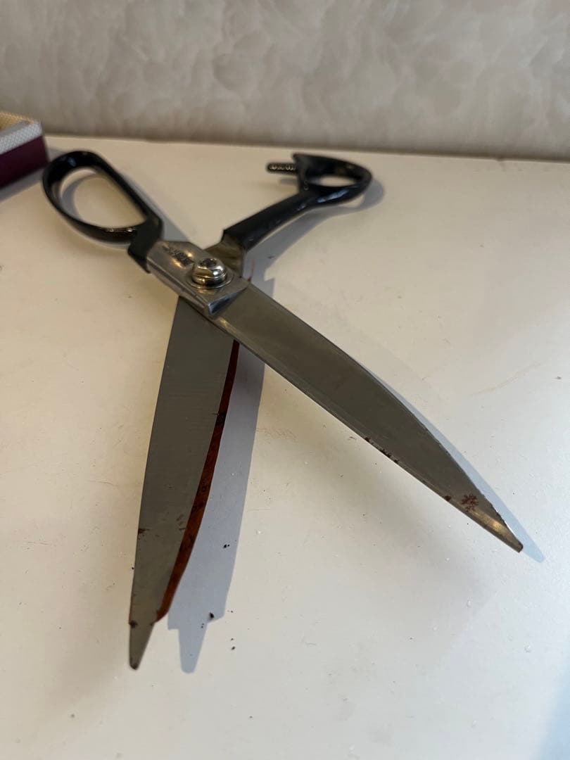 関孫六　高級ラシャ切鋏（26cm）ハサミ　鋏