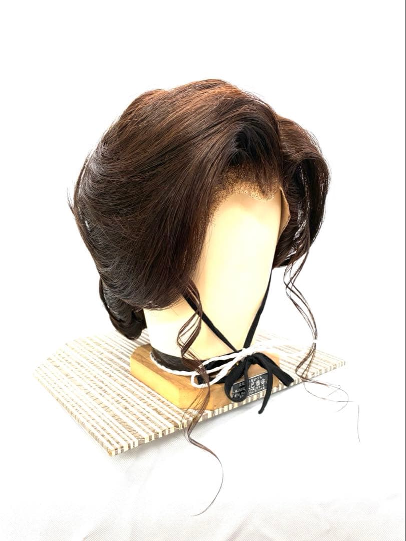 辰巳7号サイズ.洋髪、中古舞踊かつら、日本髪かつら、大衆演劇かつら、簪無し