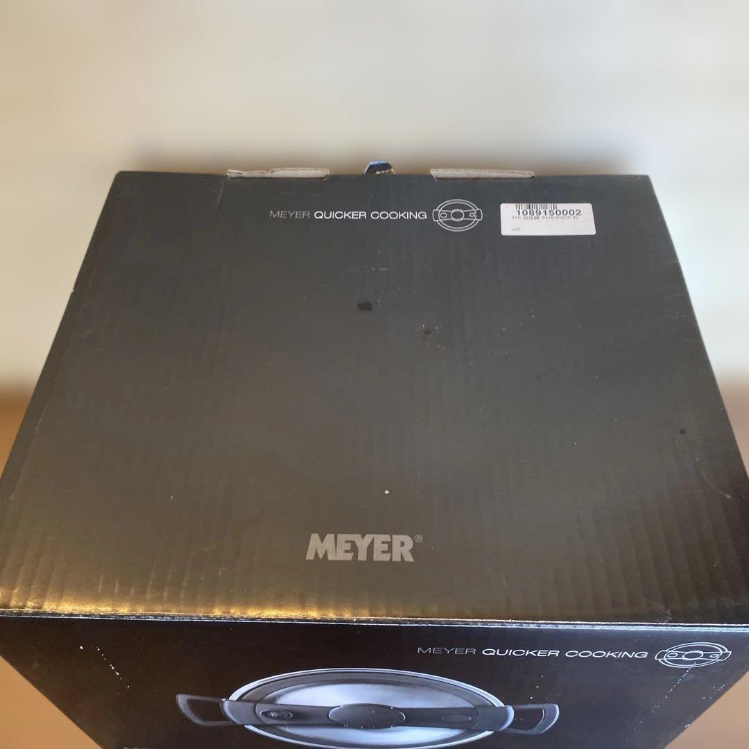 マイヤー　クイッカークッキング　圧力鍋　ブラック　20cm　3L
