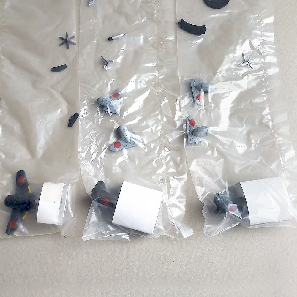 カプセルQミュージアム ワールドウィングスデフォルメⅡ 日本海軍機編全5種+2