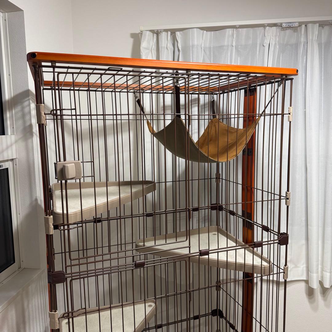 猫ケージ（キャットケージ）3段タイプ　ボンビアルコン