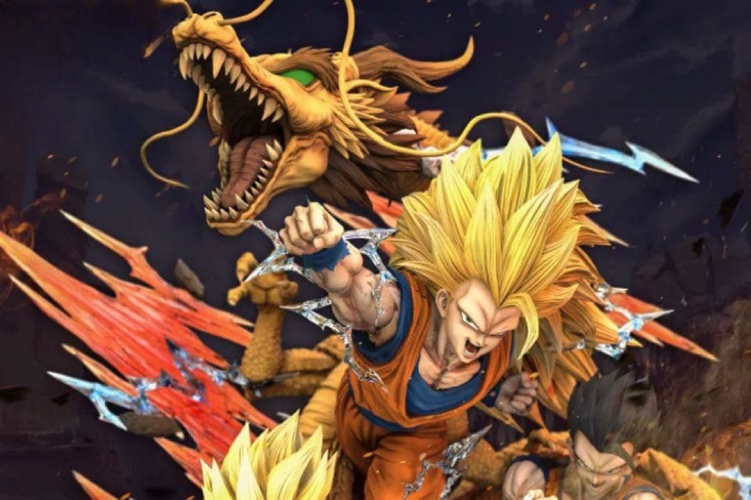 【新品】ドラゴンボール スーパーサイヤ人 フィギュア ガレージキット