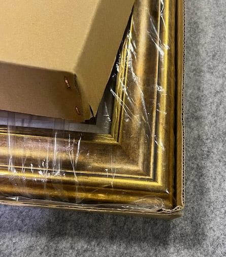 F20サイズ金色玉虫クラシック色額縁　アクリル入り