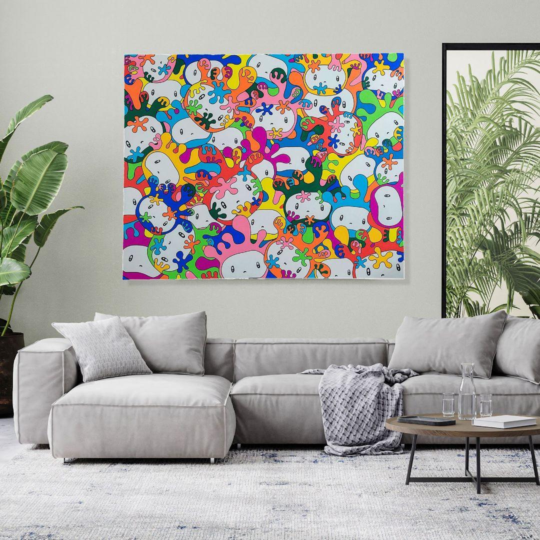 ★鈴木哲也★F100(1620×1300mm)アクリル原画★送料無料#0094