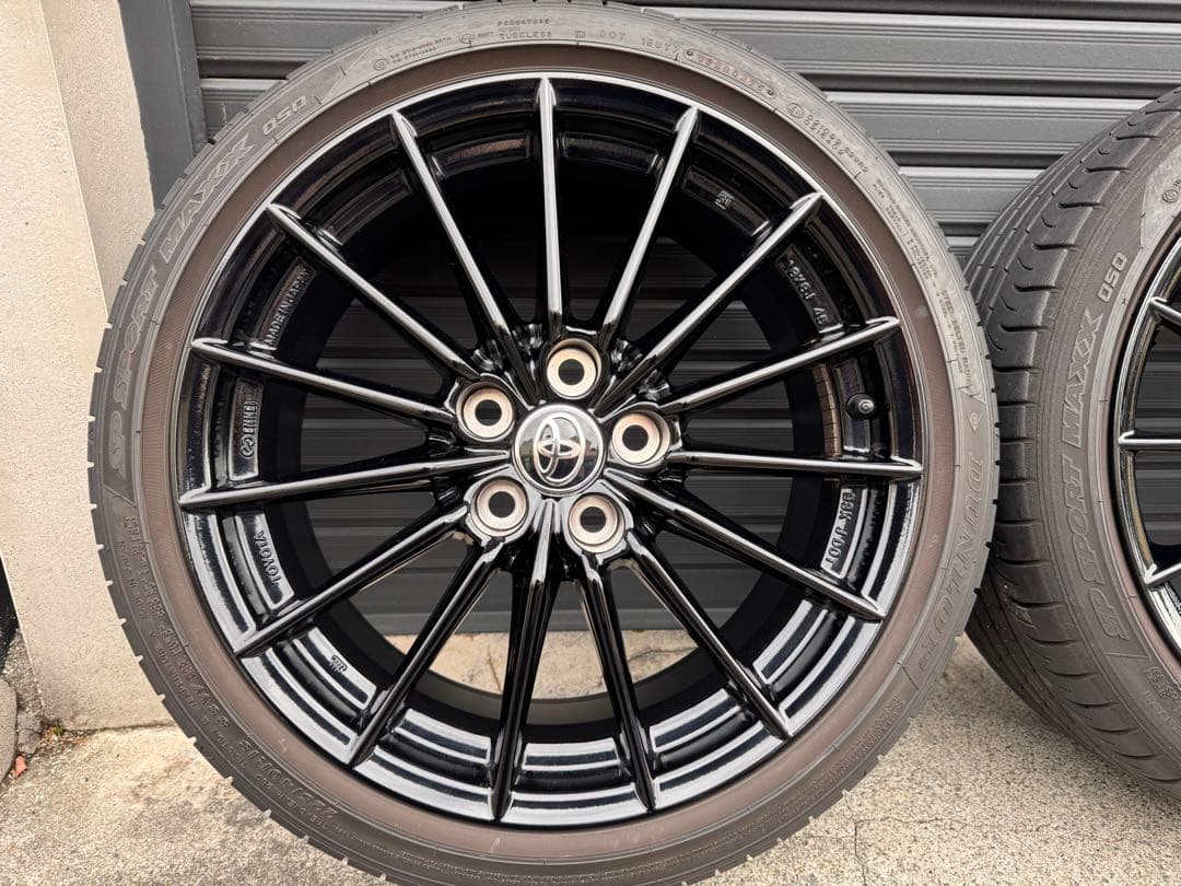 GRヤリス RZ 純正ホイールタイヤセット18インチ エンケイ製 2025モデル