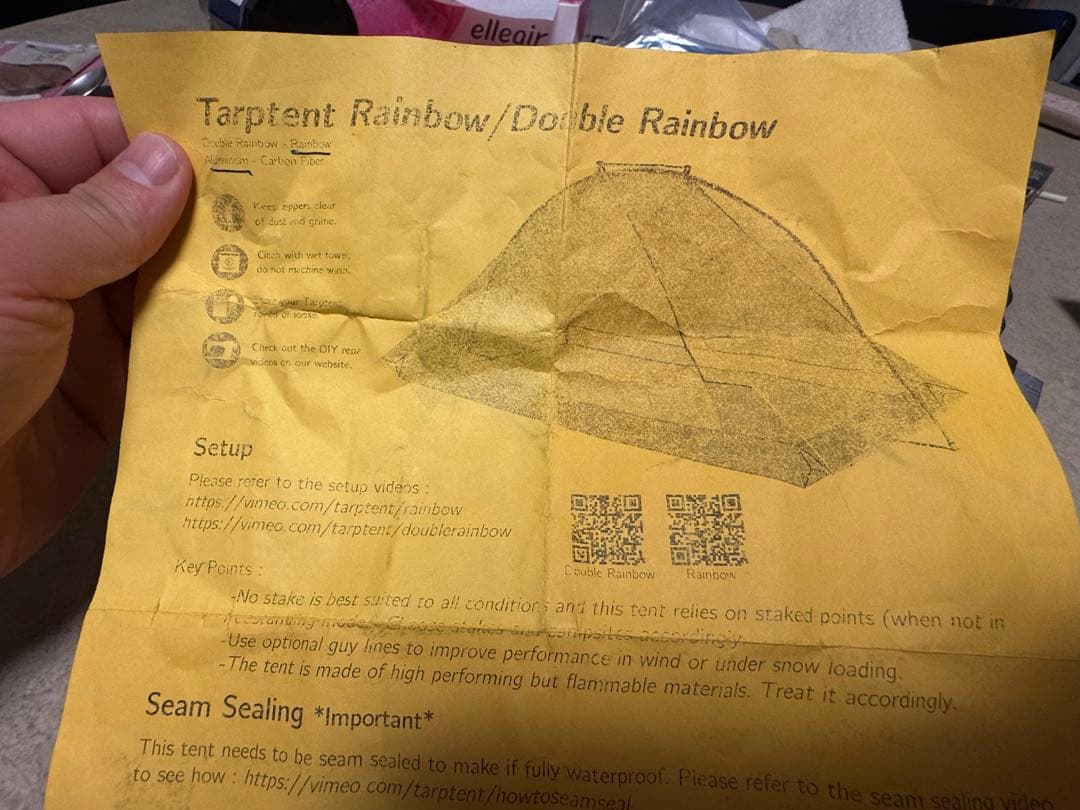 Tarptent ICON SERIES キャンプテント