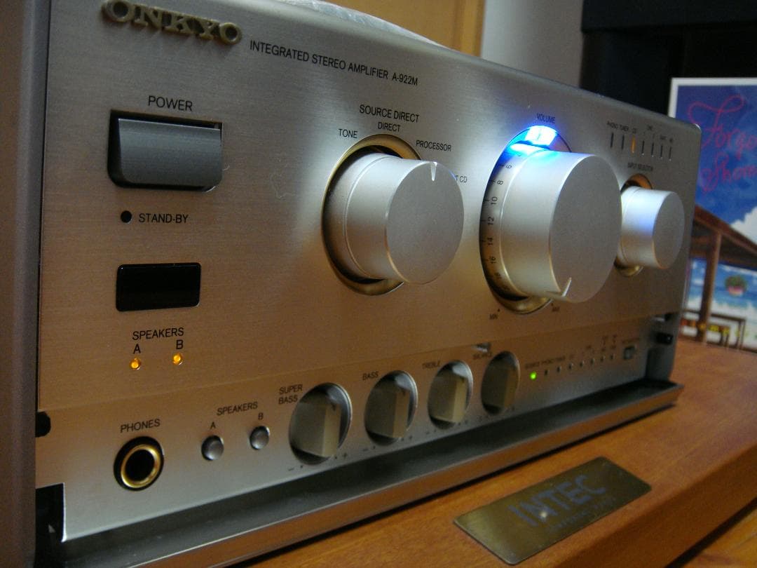 整備済 ONKYO オンキョー プリメインアンプ A-922M 取説付