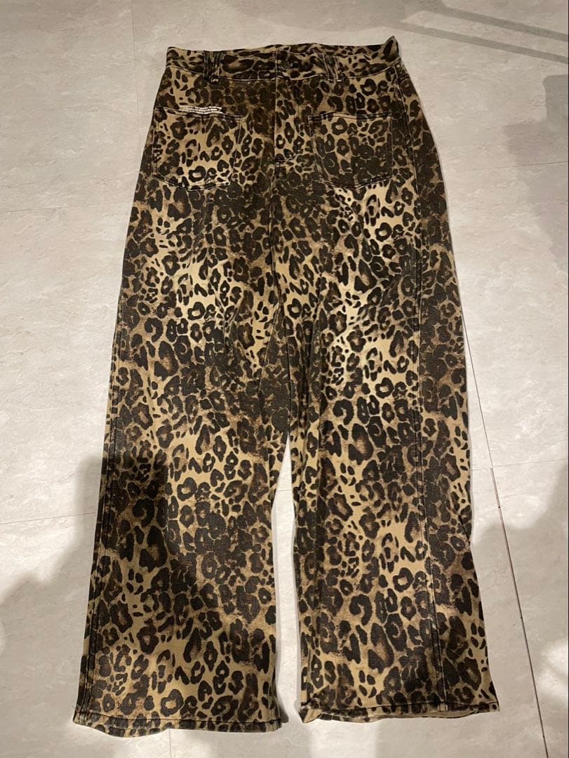 BEEDEN レオパード デニム