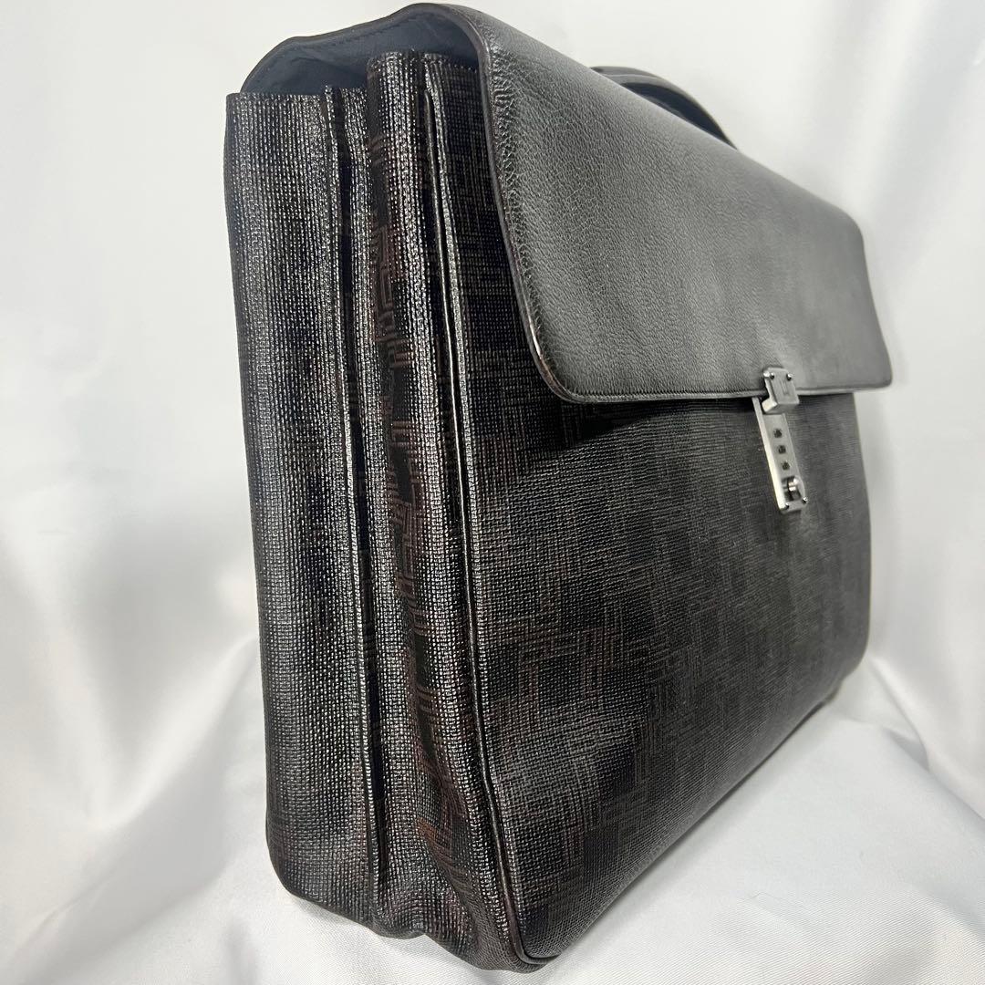 dunhill ダンヒルブラックビジネスバッグ