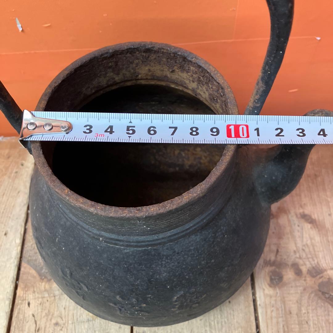 D-4 南部鉄器 鉄瓶 鉄器 茶道具 茶道 煎茶道具 骨董 骨董品 アンティーク