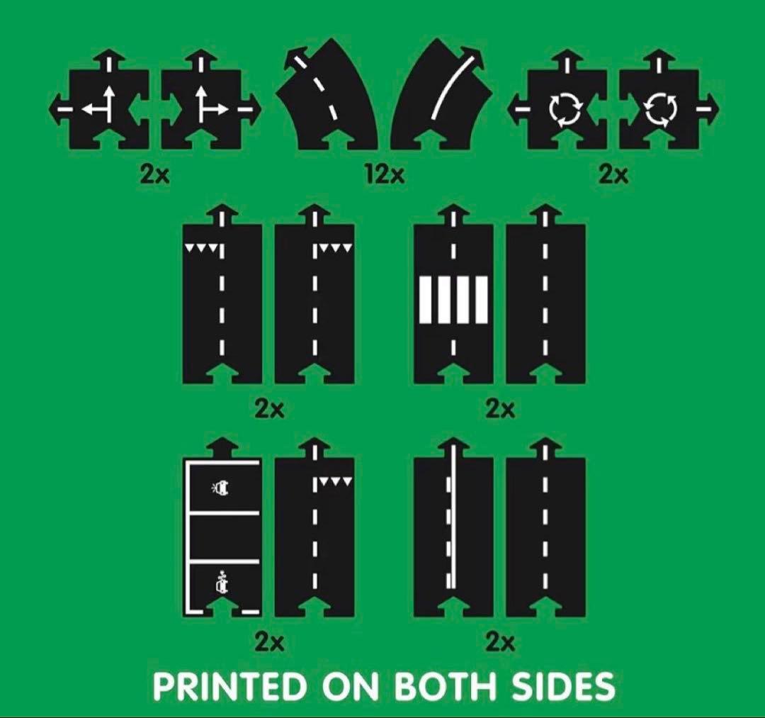 way to play 24ピース　道路マット　おもちゃ 美品