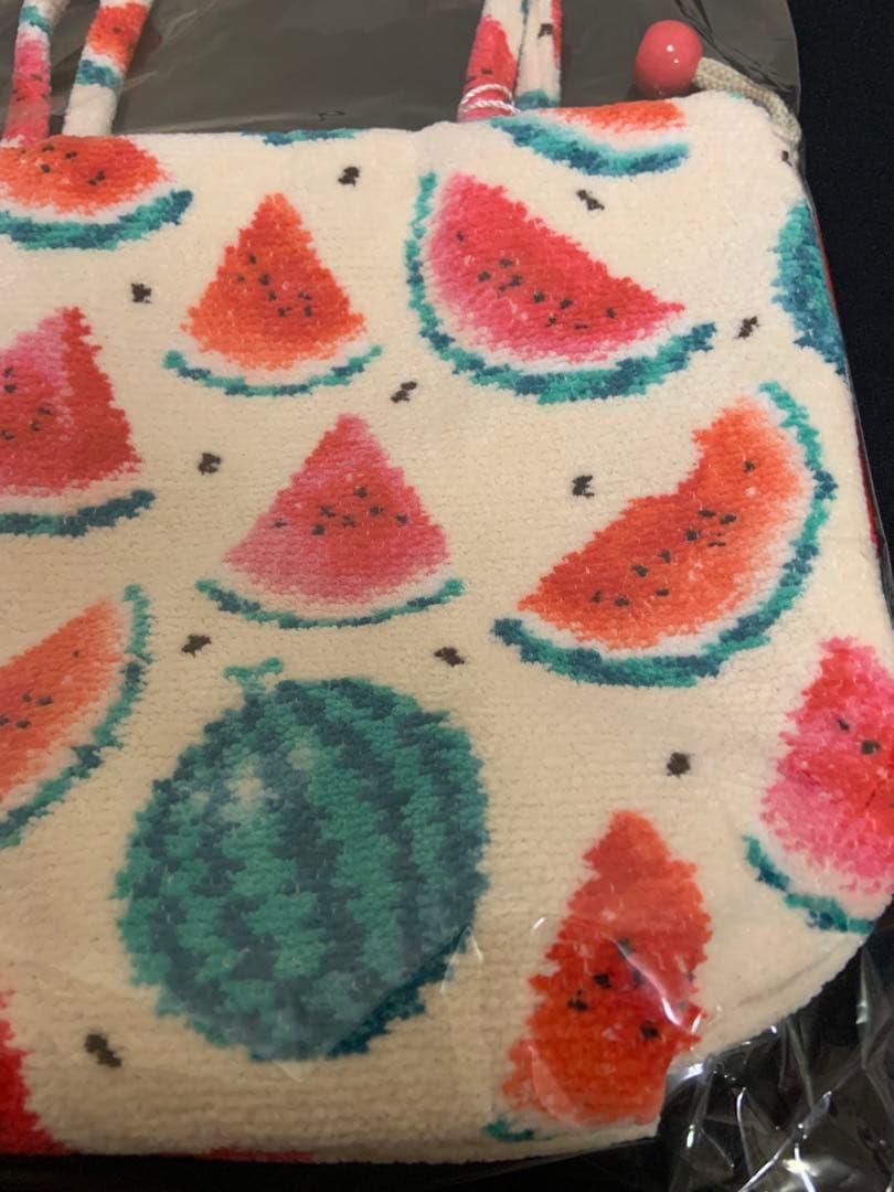 フェイラー スイカ ドット 巾着バッグ