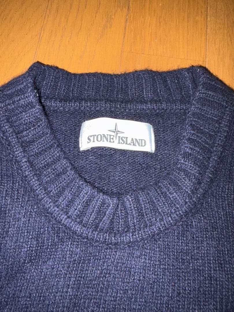 stone  セーター　ニット　ネイビー　Mサイズ