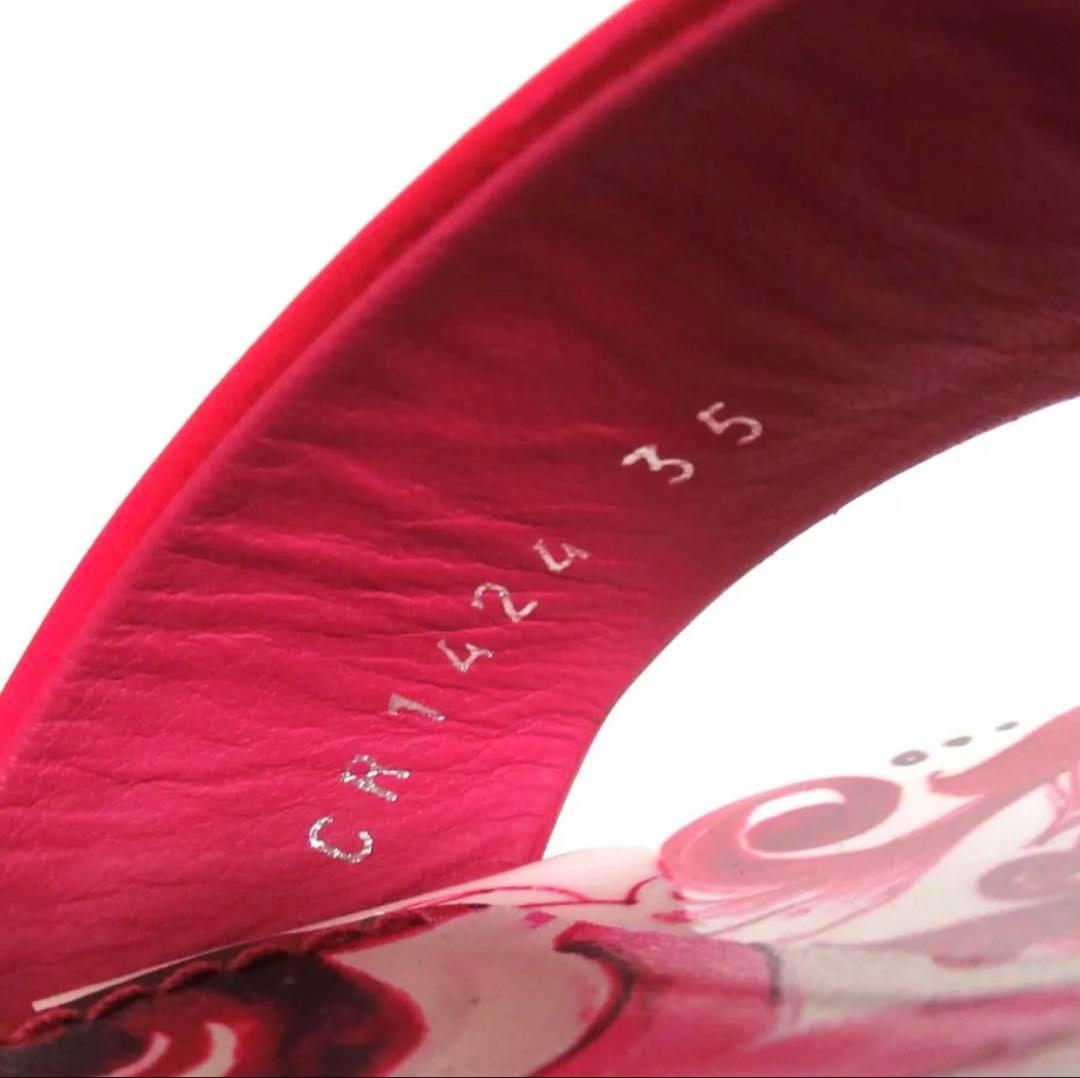 ドルチェ&ガッバーナ　マヨリカ柄 サンダル　35