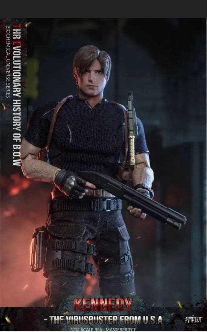Patriotstudio 1/12 ケネディ レオン バイオハザード re4