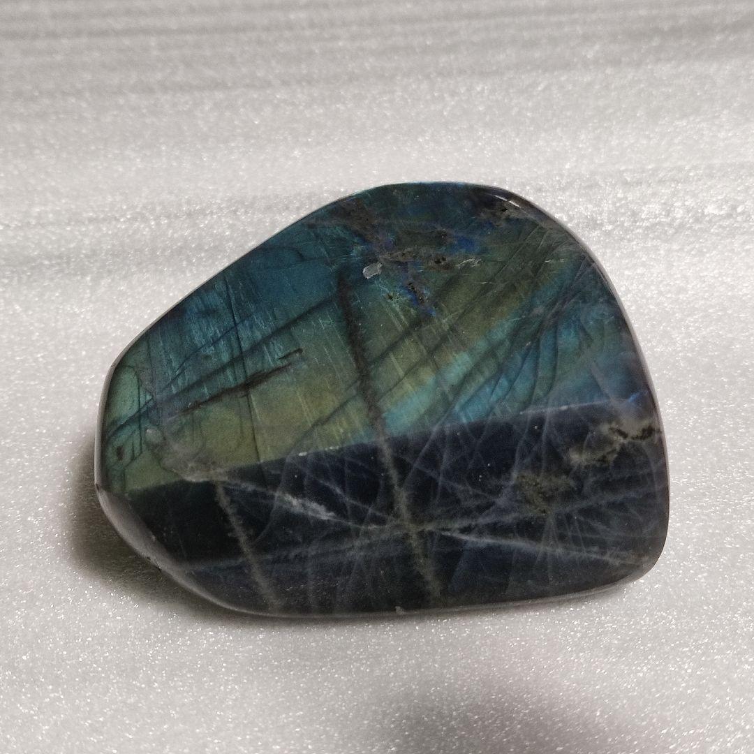 パワーストーン　天然石　原石　ラブラドライト　267g　No.89