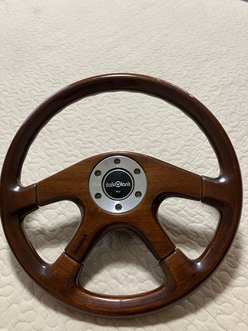 italvolanti イタルボランテ ウッド ステアリング