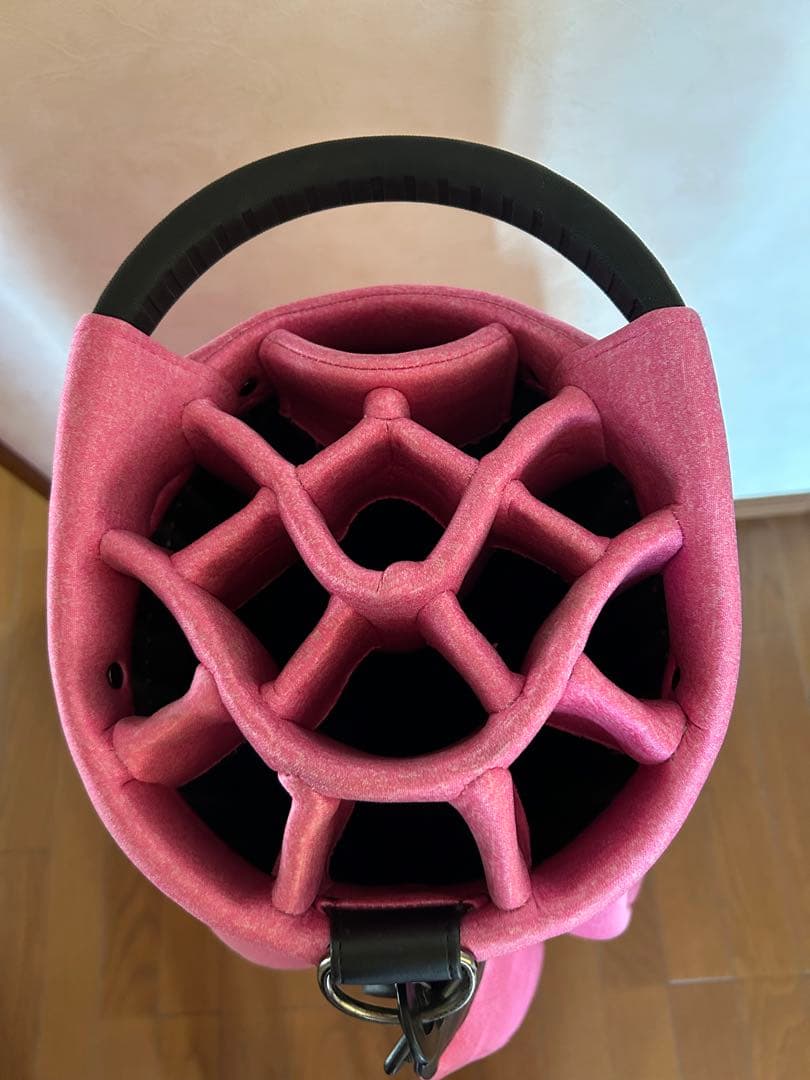 ホンマピンクゴルフバッグ・軽量キャディバッグ　14分割