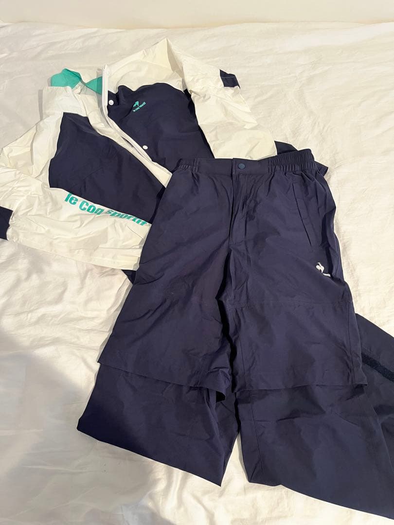 le coq sportif レインウェア 収納袋付き