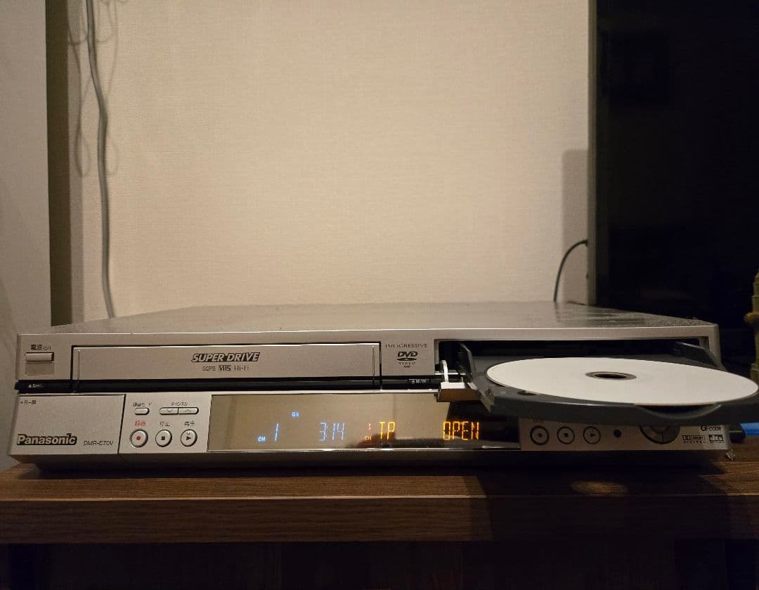 Panasonic DMR-E70V ビデオ一体型DVDレコーダー ダビング