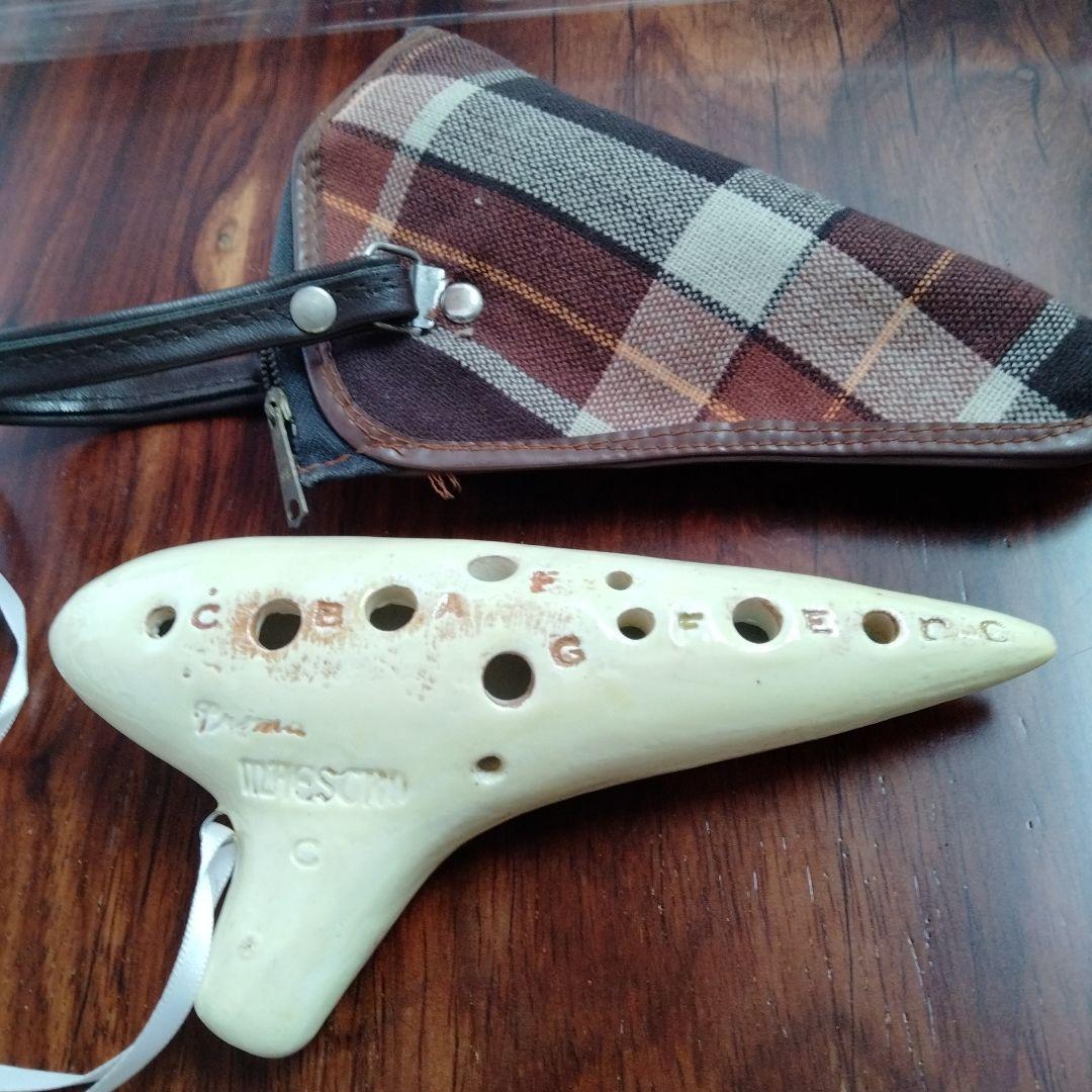 オカリナプリマオカリーナマエストロ！ケース、楽譜付き