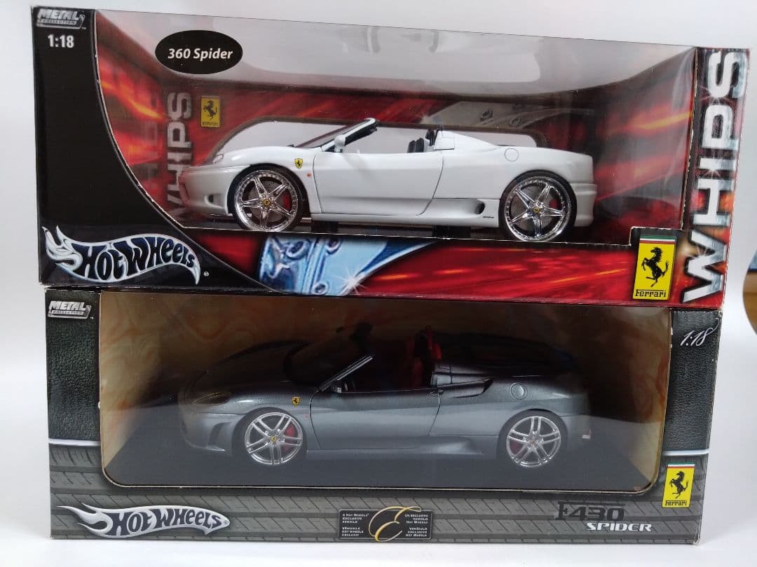 【希少】フェラーリ 360 Spider、F430SPIDER 1/18