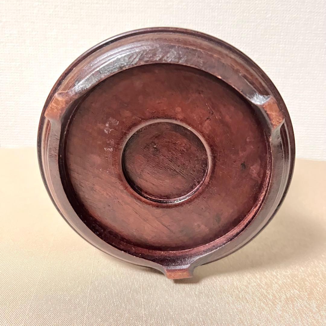 【12/25迄期間限定お値引き】★アンティーク　中国花器　牡丹鳥文詩文款　花器