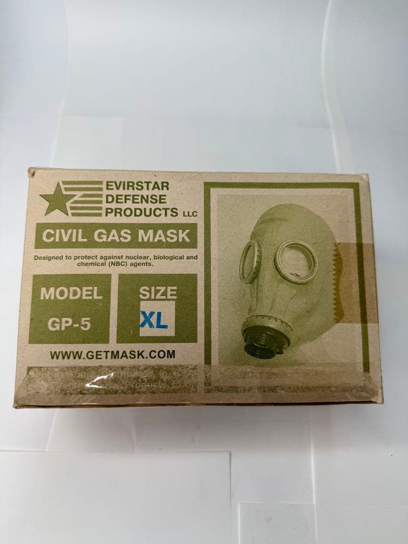 Evistar ガスマスク GP-5 XL 未使用 希少モデル