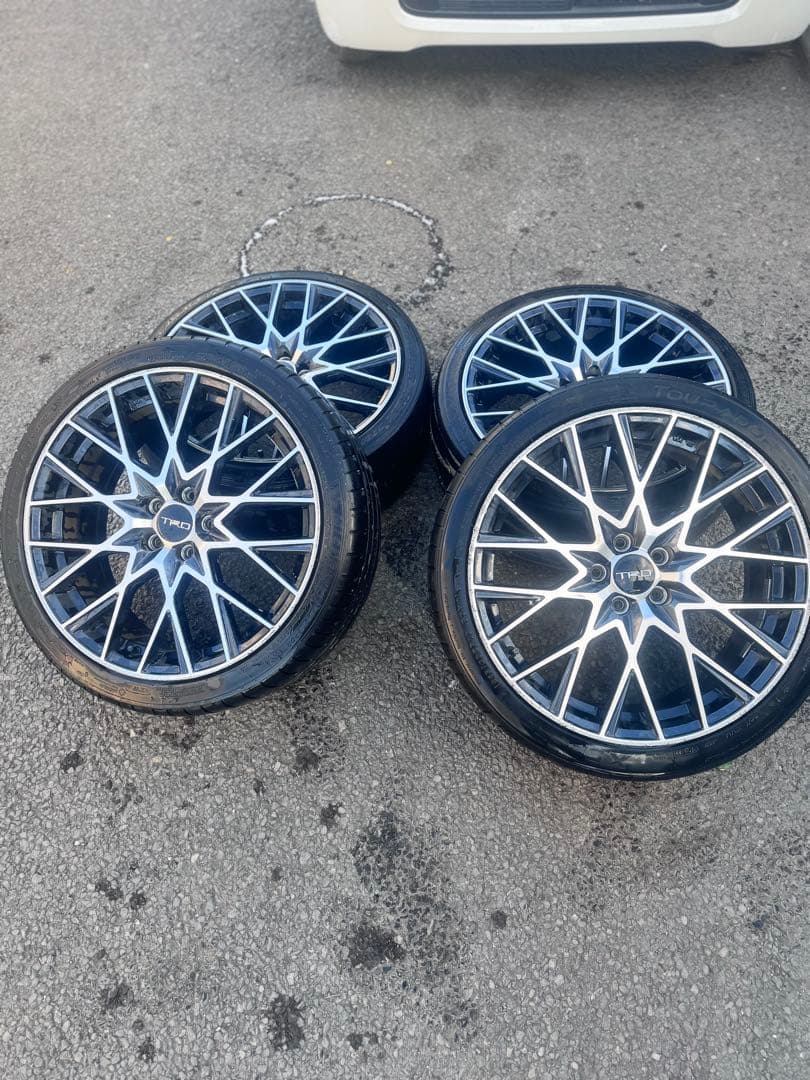 e*n様 TRD 18インチ」アルミホイール TF9 18×7.5J +48 プ