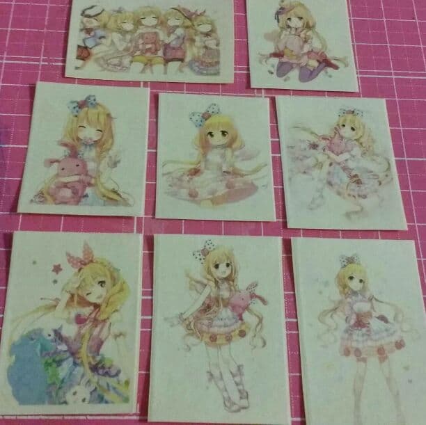 161.人物マステ1ループ切り売り160円