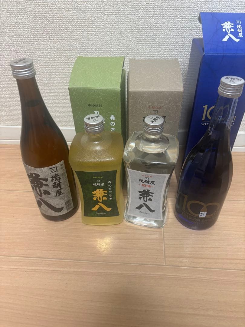 焼酎 特別本格焼酎 4本セット　兼八