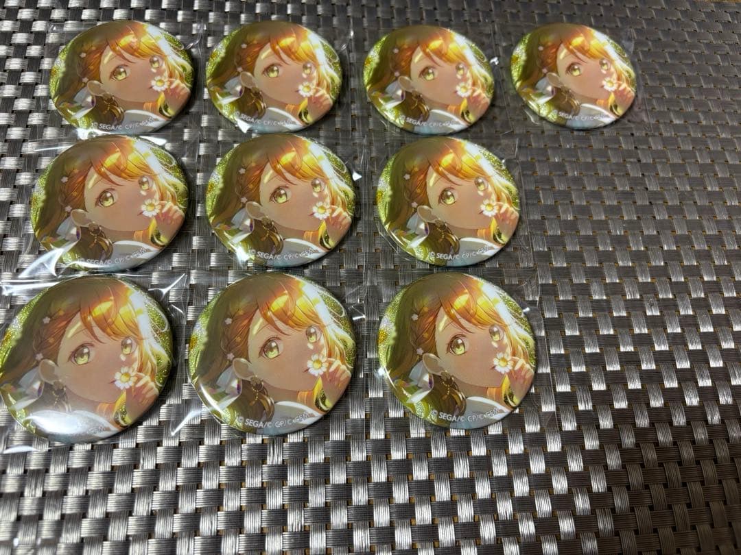 プロセカ 花里みのり 8b グリッター缶バッジ グリ缶　10点